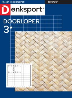 Denksport Doorloper 3 – 23 Januari 2025