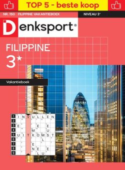 Denksport Filippine 3 Vakantieboek – 6 Februari 2025