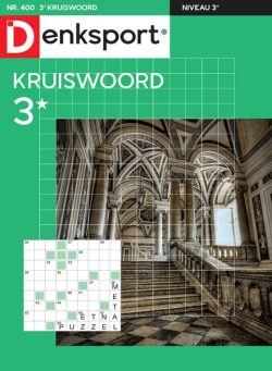 Denksport Kruiswoord 3 – 23 Januari 2025