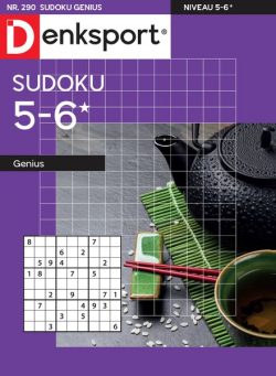 Denksport Sudoku 5-6 genius – 6 Februari 2025