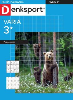 Denksport Varia 3 Puzzelvaria – 13 Februari 2025