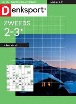 Denksport Zweeds 2-3 vakantieboek – 6 Februari 2025