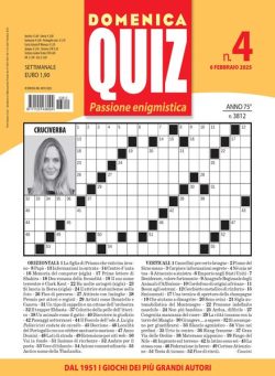 Domenica Quiz – 6 Febbraio 2025