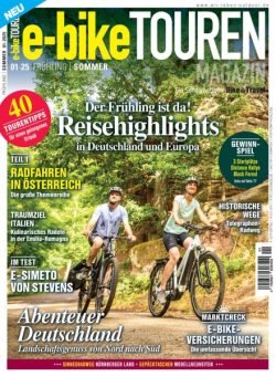 E-Bike Touren Magazin – Fruhling-Sommer 2025