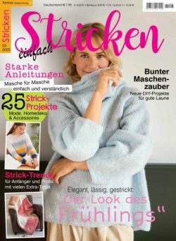 Einfach Stricken – Februar 2025