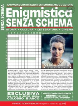 Enigmistica Senza Schema – Marzo 2025