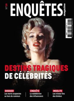 Enquetes Magazine – Mars-Avril-Mai 2025