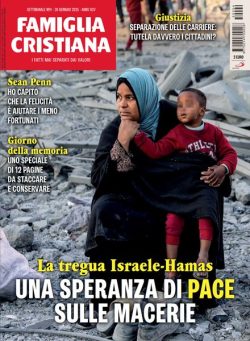 Famiglia Cristiana – 26 Gennaio 2025