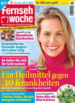 Fernsehwoche – 14 Februar 2025