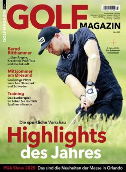 Golf Magazin – Marz 2025