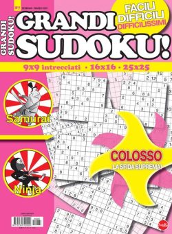 Grandi Sudoku – Febbraio-Marzo 2025