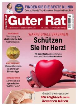 Guter Rat – Marz 2025