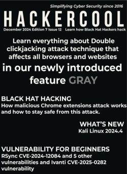 Hackercool – December 2024