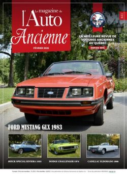 L’Auto Ancienne – Fevrier 2025