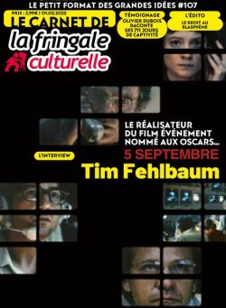 Le Carnet de La Fringale Culturelle – 1 Fevrier 2025