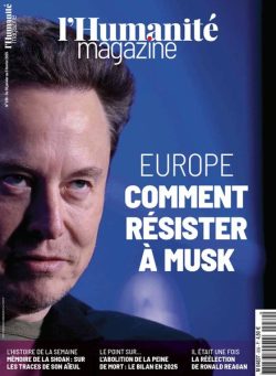 L’Humanite Magazine – 30 Janvier 2025