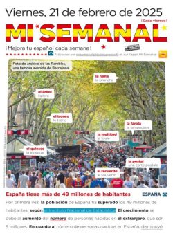 Mi Semanal – 21 Febrero 2025