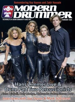 Modern Drummer Magazine – February 2025