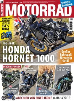 Motorrad – 30 Januar 2025