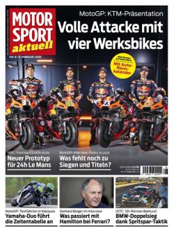 Motorsport aktuell – 4 Februar 2025