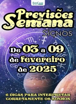 Previsoes da Semana – 3 Fevereiro 2025