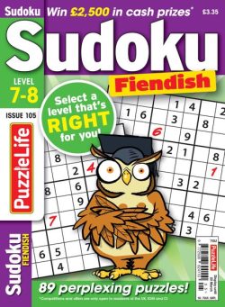 PuzzleLife Sudoku Fiendish – February 2025