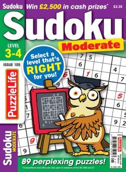 PuzzleLife Sudoku Moderate – February 2025