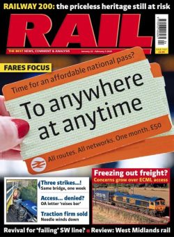 Rail – 22 January 2025