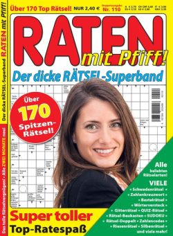 Raten mit Pfiff! – 18 Februar 2025