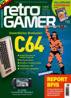 Retro Gamer Germany – Dezember 2024 – Januar-Februar 2025