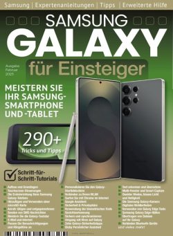 Samsung Galaxy fur Einsteiger – Februar 2025