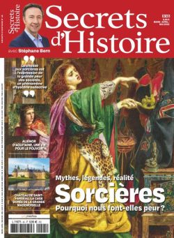 Secrets d’Histoire – Mars-Avril-Mai 2025