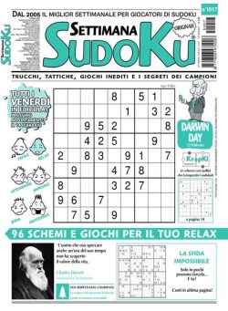 Settimana Sudoku – 7 Febbraio 2025