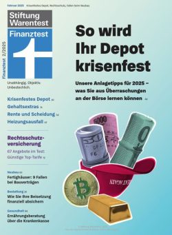 Stiftung Warentest Finanztest Magazin – Febraur 2025