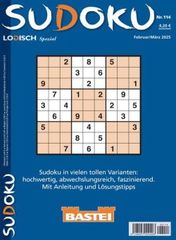 Sudoku Logisch Spezial – Nr 114 2025