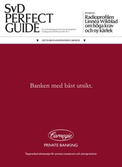 SvD Perfect Guide – 15 Februari 2025