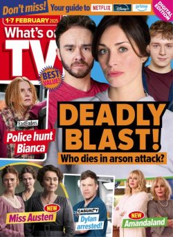 What’s on TV – 1 February 2025