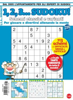 123 Sudoku – Aprile 2025