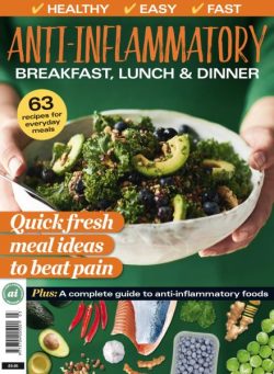 Anti-Inflammatory Breakfast Lunch & Dinner – March 2025