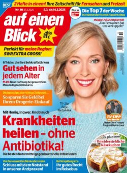 Auf Einen Blick – 27 Februar 2025