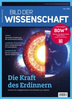 Bild der Wissenschaft – April 2025