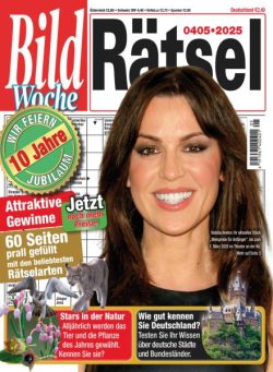 Bild Woche Ratsel – April-Mai 2025