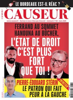 Causeur – Mars 2025