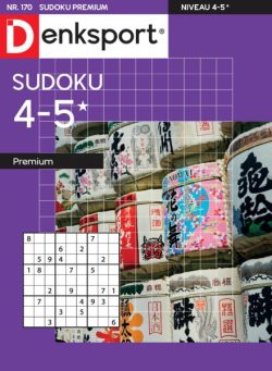 Denksport Sudoku 4-5 premium – 13 Maart 2025