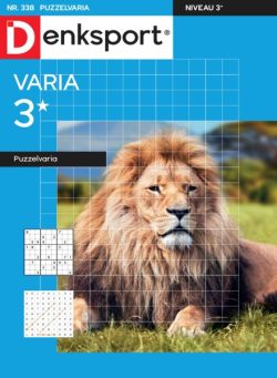 Denksport Varia 3 Puzzelvaria – 13 Maart 2025