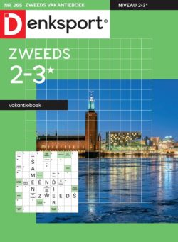 Denksport Zweeds 2-3 vakantieboek – 27 Februari 2025