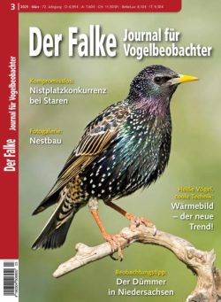 Der Falke Journal fur Vogelbeobachter – Marz 2025