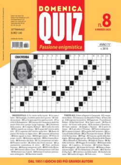 Domenica Quiz – 6 Marzo 2025