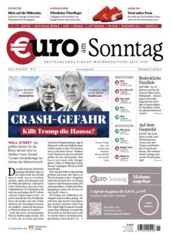 Euro am Sonntag – 14 Marz 2025