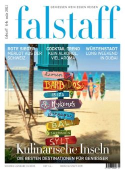 Falstaff Magazin Schweiz – Februar-Marz 2025